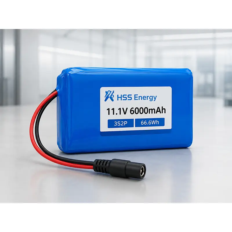 11,1 V 6000 mAh akkumulátor