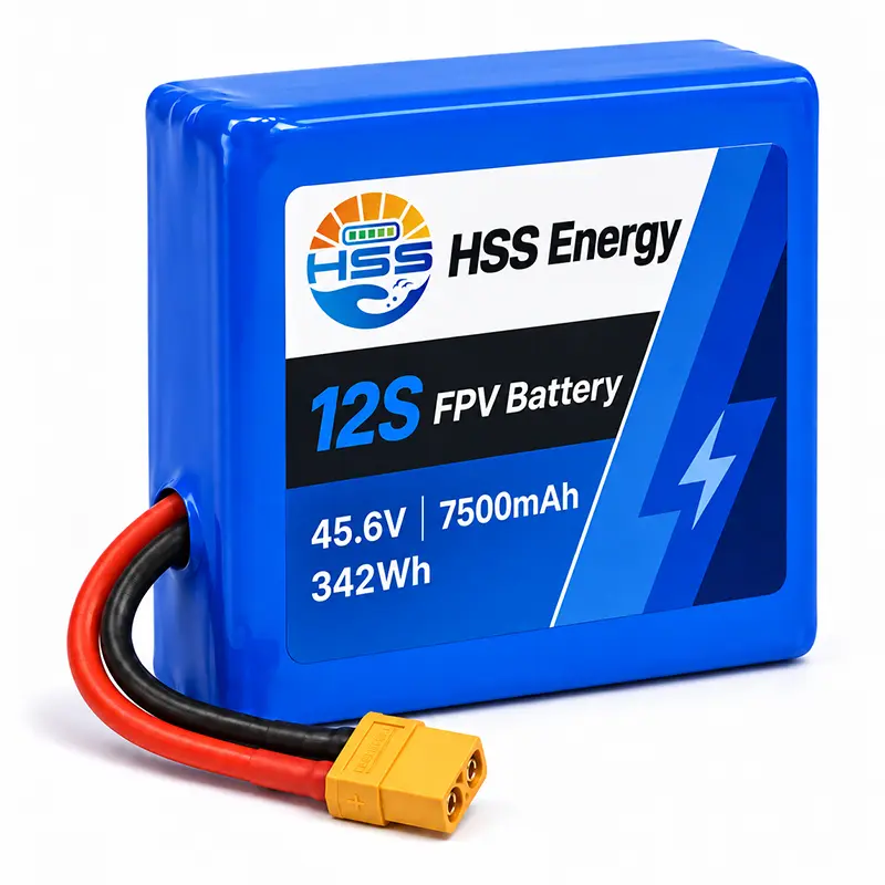 12S 7500mAh FPV akkumulátor