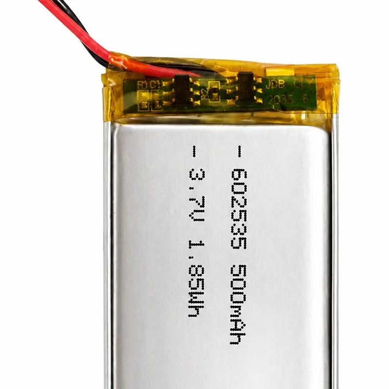 3,7 V 500 mAh LiPo akkumulátor