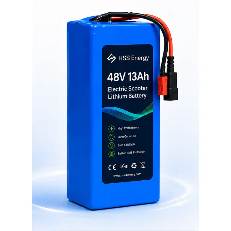 48V 13Ah elektromos robogó lítium akkumulátor