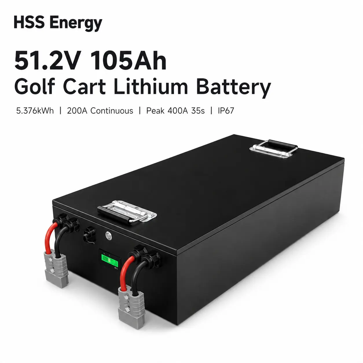 51,2V 105ah golfkocsi lítium akkumulátor