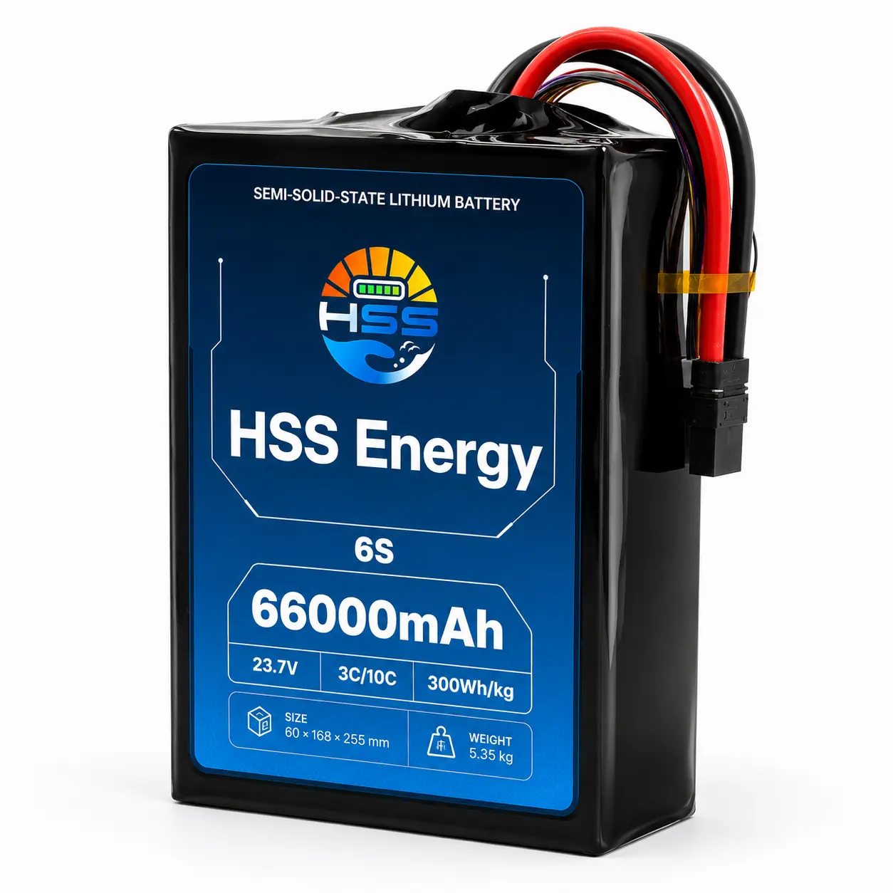 6S 66000mAh UAV akkumulátor