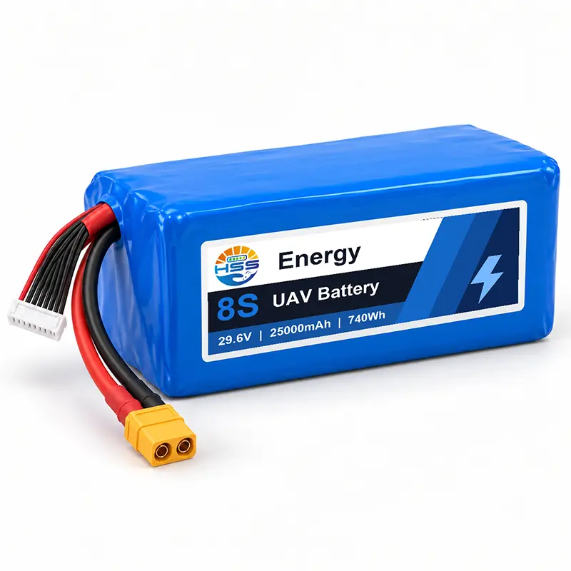 8S 25000mAh UAV akkumulátor